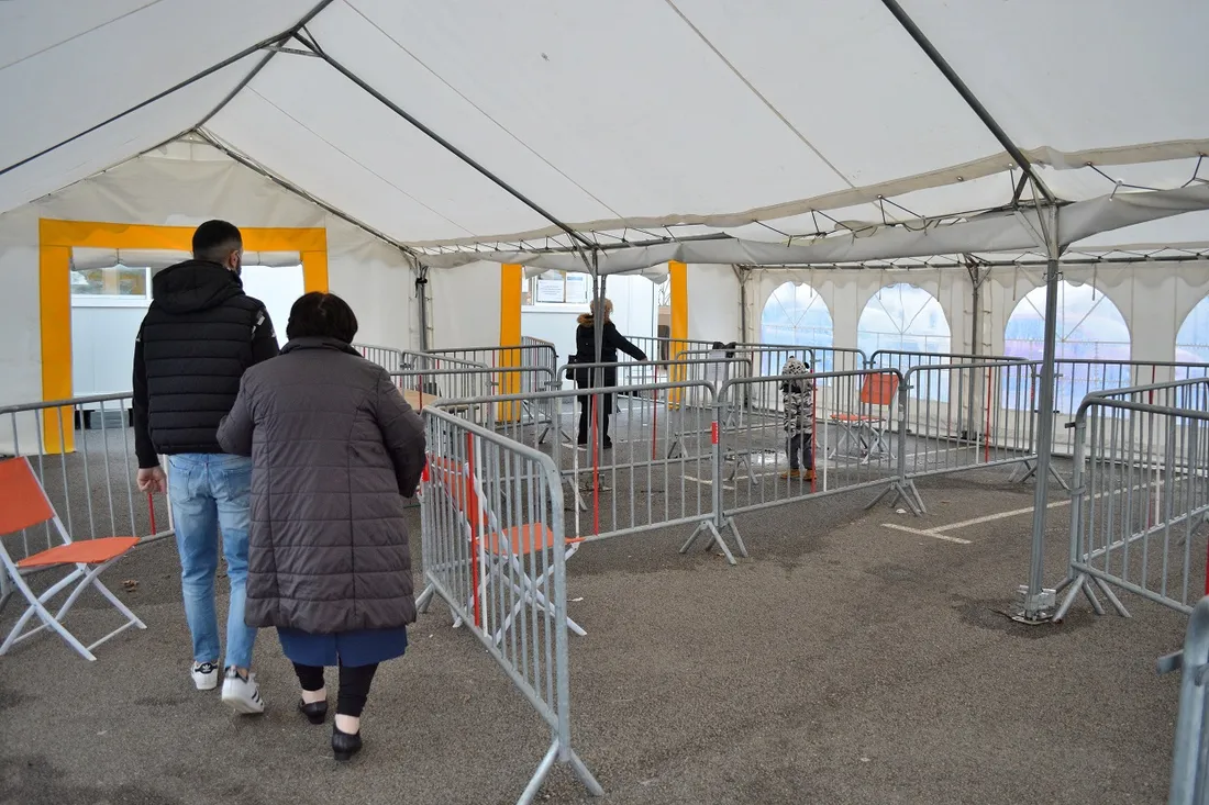 Le centre de dépistage de Vannes